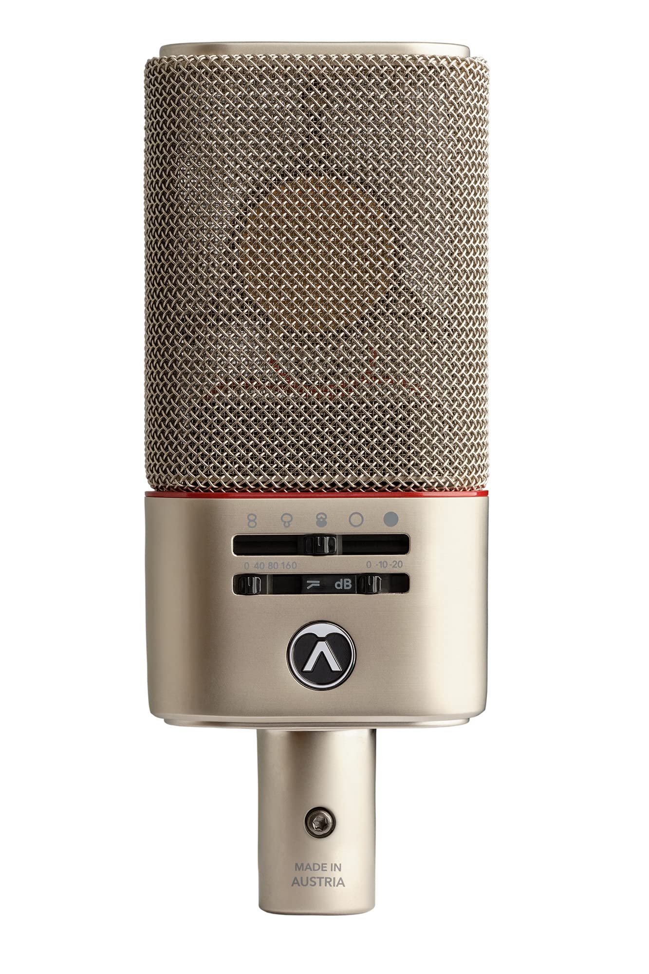 Austrian Audio OC818-STUDIO-SET, OC18 Microphone, Spider Mount, Mic Clip, Windshield, Case
